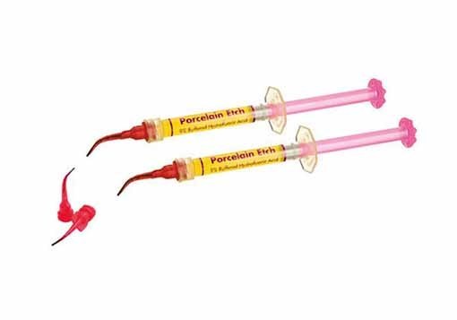 Ácido Fluridico Porcelain Etch Gel 9,5% Seringas 2X1,2ml