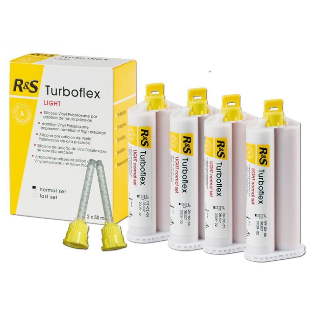 Silicone Turboflex Light (4X50 Ml) - Light Fast Set